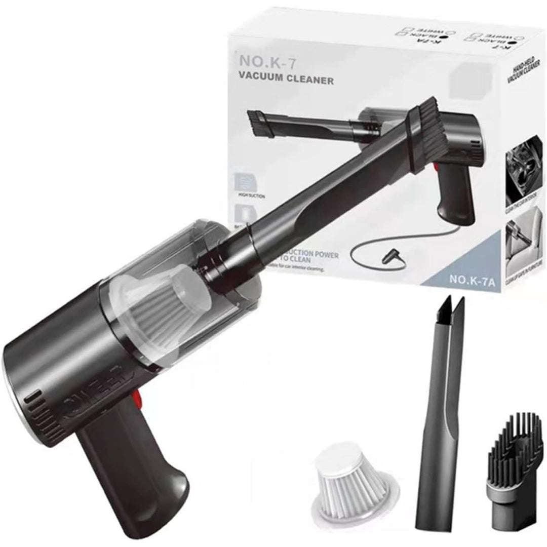 Aspirateur a main associant l'entretien des tapis et une utilisation sans fil