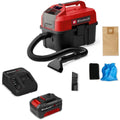 Cet aspirateur eau et poussiere combine le nettoyage des tissus et l'entretien des tapis