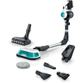 Cet aspirateur balai combine une utilisation sans fil et une filtration des particules fines