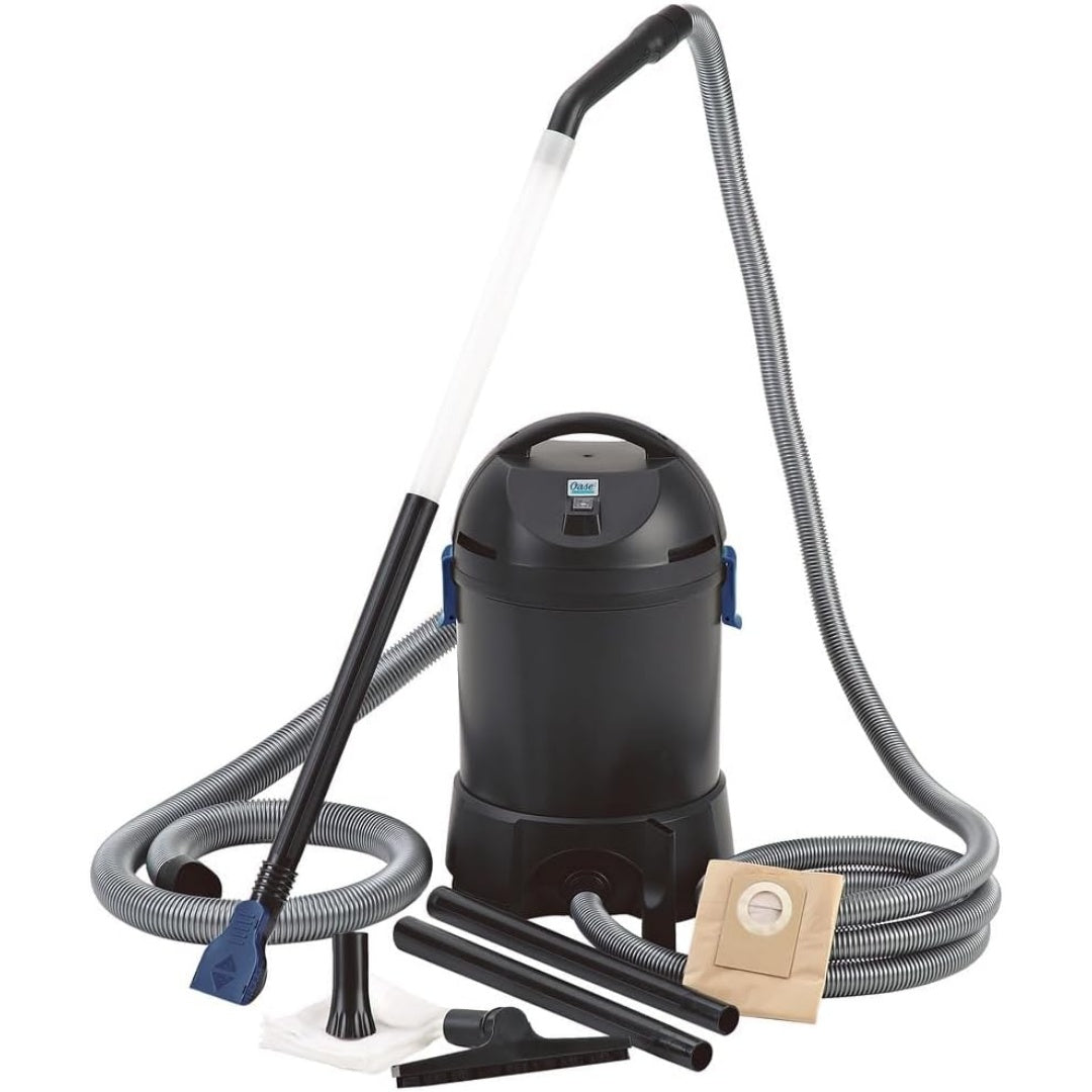Cet aspirateur mixte combine une contenance annoncee de 3000 l et la collecte de l'eau et des poussieres