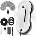 Robot lave vitres avec une pulverisation integree, coloris blanc et gris