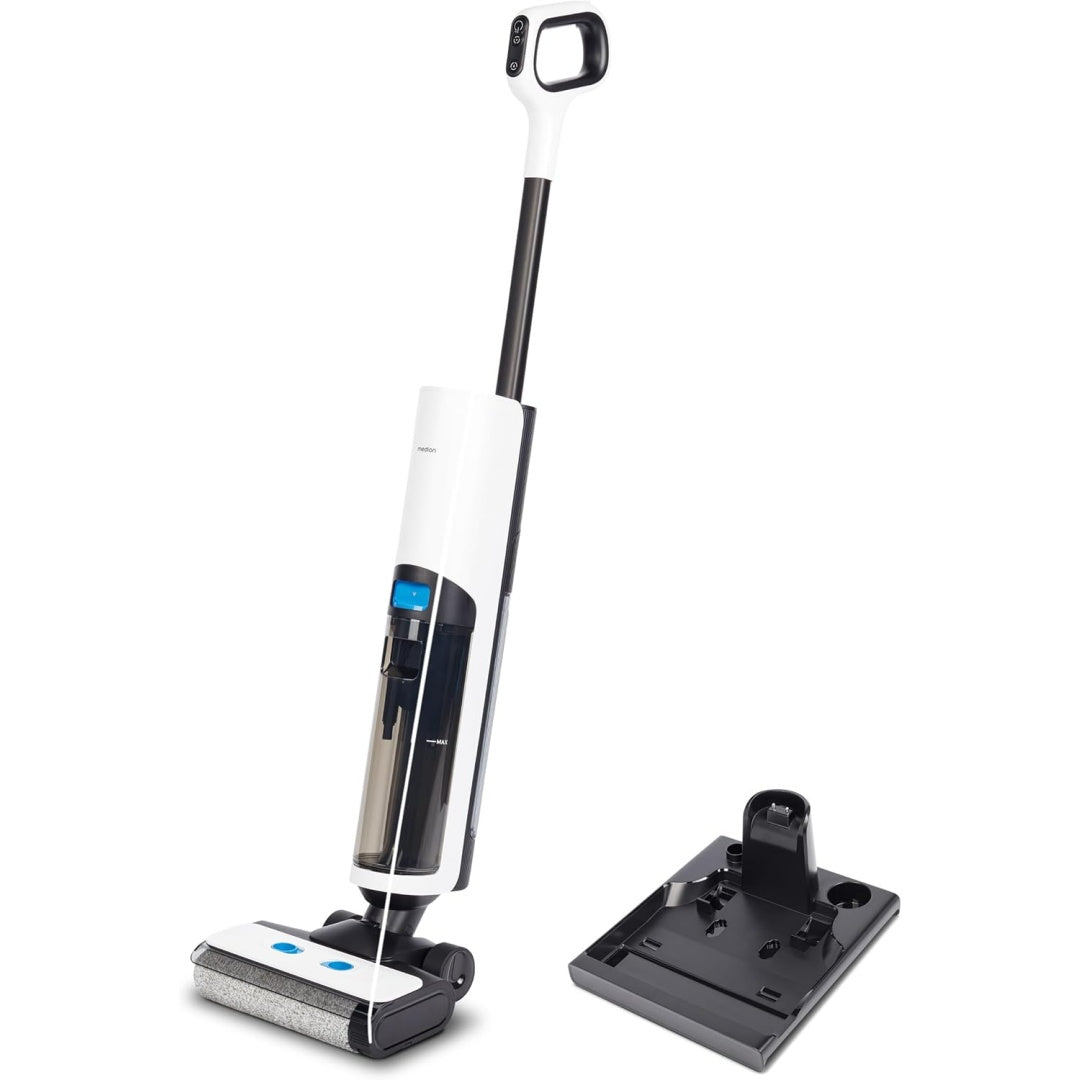 Balai laveur alliant le nettoyage du rouleau et le lavage des sols