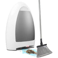 Aspirateur a cuve avec une puissance annoncee de 1000 W, coloris gris et blanc